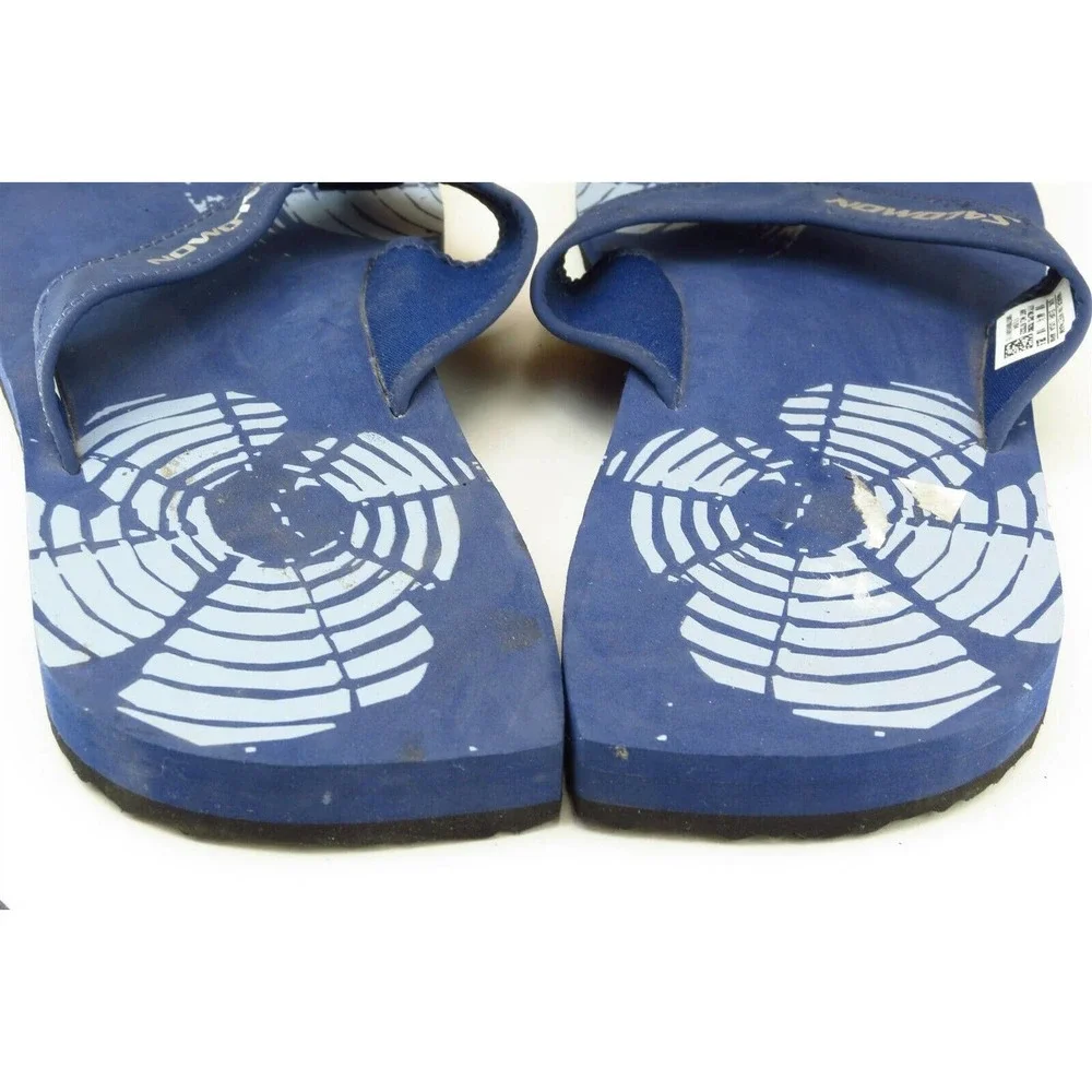 Salomon Size‎ 11 M Blue Flip Flop Synthetic Men Shoes